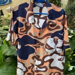VTG MANUHEALI’I BOY’S MEDIUM ALOHA SHIRT